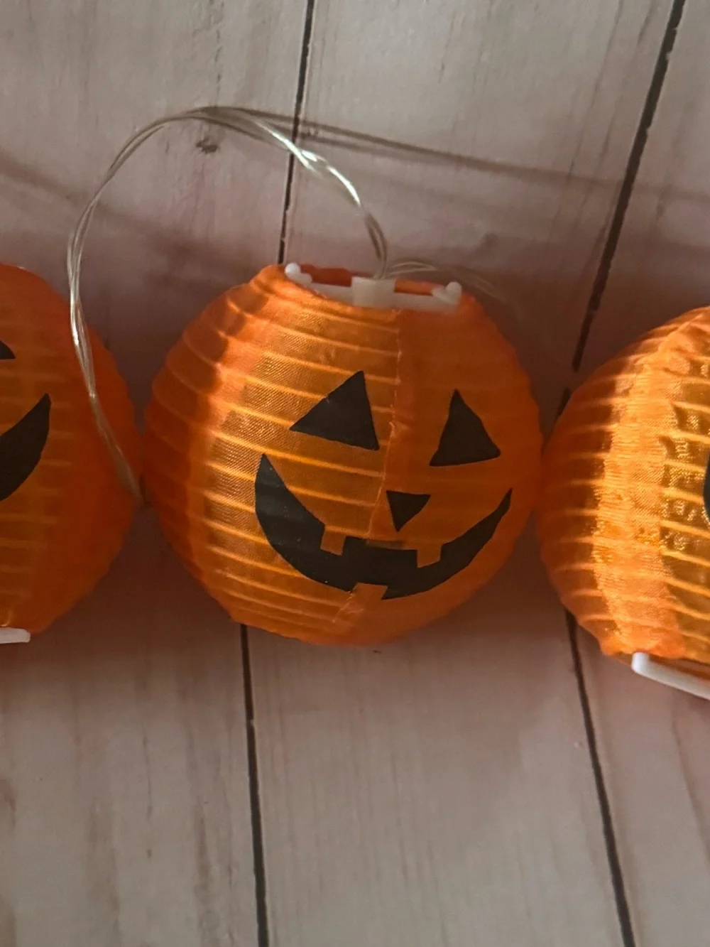 Jack-O-Lantern paper lantern party lights